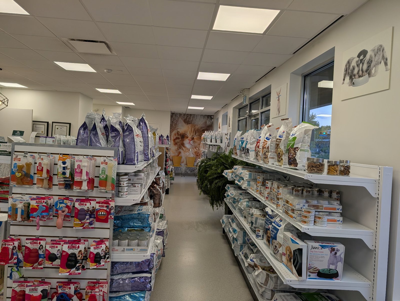 La boutique de l’Hôpital Vétérinaire Duvernay